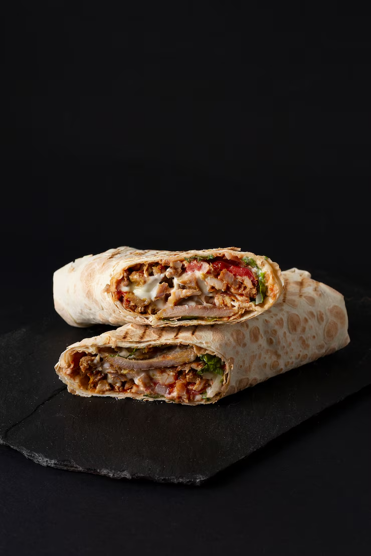 Double Chicken shawarma